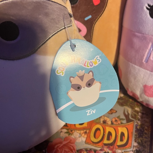 NWT 8” Squishmallows Ziv Sugar Glider Stuffed Plush - Picture 2 of 4